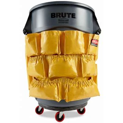 Rubbermaid Receptacle Caddy Bag, Color Yellow, Material Vinyl 4 Rubbermaid Receptacle Caddy Bag, Color Yellow, Material Vinyl - Image 2