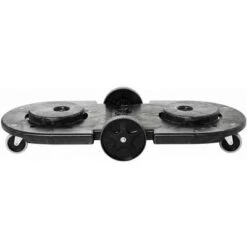 Rubbermaid Tandem Container Dolly, 400 Lb. Load Capacity, Round, 2 Max. No. Of Containers -Rubbermaid PI Asset 930457