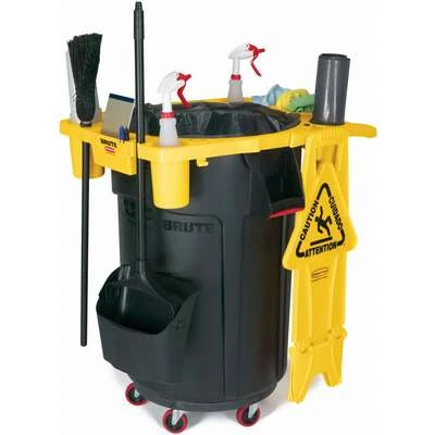 Rubbermaid Rim Caddy, Color Yellow, Material Plastic 4 Rubbermaid Rim Caddy, Color Yellow, Material Plastic - Image 2