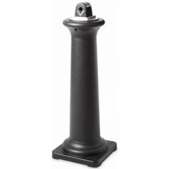 Rubbermaid 1 Gal. Cigarette Receptacle, 38-1/4" Height, 13" Base Dia., Plastic, Black 11 Rubbermaid 1 Gal. Cigarette Receptacle, 38-1/4" Height, 13" Base Dia., Plastic, Black -Rubbermaid PI Asset 964756
