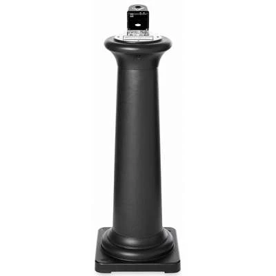 Rubbermaid 1 Gal. Cigarette Receptacle, 38-1/4" Height, 13" Base Dia., Plastic, Black 9 Rubbermaid 1 Gal. Cigarette Receptacle, 38-1/4" Height, 13" Base Dia., Plastic, Black - Image 7