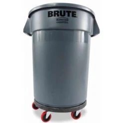 Rubbermaid Container Dolly, 250 Lb. Load Capacity, Round, 1 Max. No. Of Containers -Rubbermaid PI Asset 964762