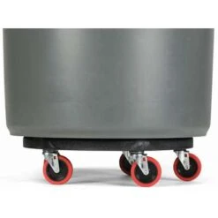 Rubbermaid Container Dolly, 250 Lb. Load Capacity, Round, 1 Max. No. Of Containers -Rubbermaid PI Asset 964763
