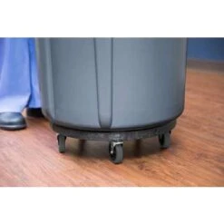 Rubbermaid Container Dolly, 250 Lb. Load Capacity, Round, 1 Max. No. Of Containers -Rubbermaid PI Asset 964766