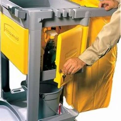 Rubbermaid Locking Compartment: Yellow, Plastic, For Use With Mfr. No. 6173 -Rubbermaid PI Asset 965395