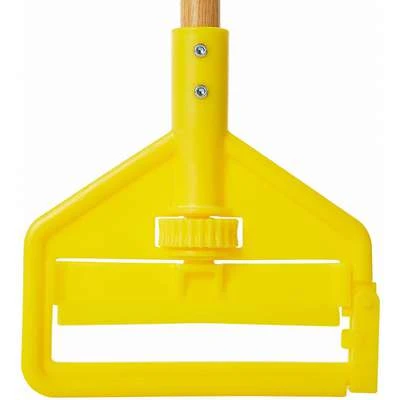 Rubbermaid Wet Mop Handle, Side Gate Mop Connection Type, Natural, Wood, 52-3/8" Handle Length 4 Rubbermaid Wet Mop Handle, Side Gate Mop Connection Type, Natural, Wood, 52-3/8" Handle Length - Image 2