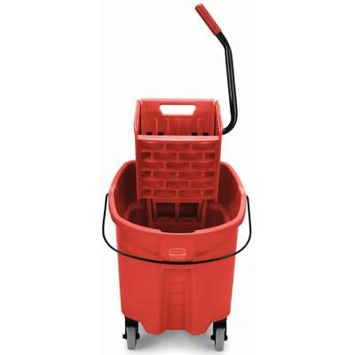 Rubbermaid Red Polypropylene Mop Bucket And Wringer, 8-3/4 Gal. 9 Rubbermaid Red Polypropylene Mop Bucket And Wringer, 8-3/4 Gal. - Image 7