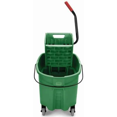 Rubbermaid Green Polypropylene Mop Bucket And Wringer, 8-3/4 Gal. 7 Rubbermaid Green Polypropylene Mop Bucket And Wringer, 8-3/4 Gal. - Image 5