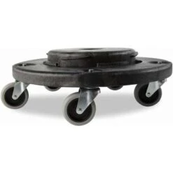 Rubbermaid Container Dolly, 250 Lb. Load Capacity, Round, 1 Max. No. Of Containers -Rubbermaid PI Asset 966901