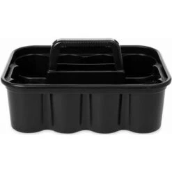 Rubbermaid Deluxe Carry Caddy, Color Black, Material Plastic -Rubbermaid PI Asset 970298