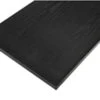 Rubbermaid 12-Inch X 24-Inch Black Decorative Wood Shelf -Rubbermaid shelf black 4