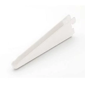 Rubbermaid 9-Inch White Twin Track Shelf Bracket 3 Rubbermaid 9-Inch White Twin Track Shelf Bracket