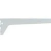 Rubbermaid 12-Inch White Single Track Shelf Bracket -Rubbermaid unitrack white 3